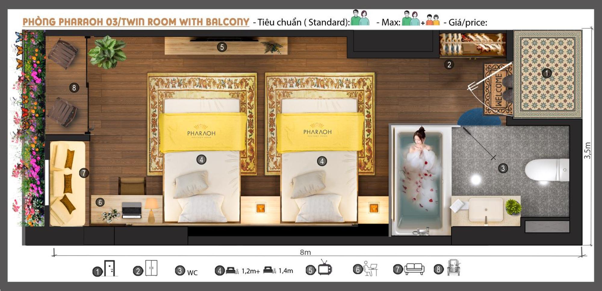 Pharaoh Boutique Hotel Danang Zewnętrze zdjęcie